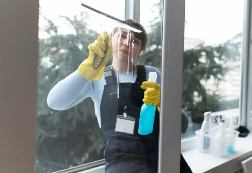 Nettoyage de vitres intérieures et extérieures à Lignières